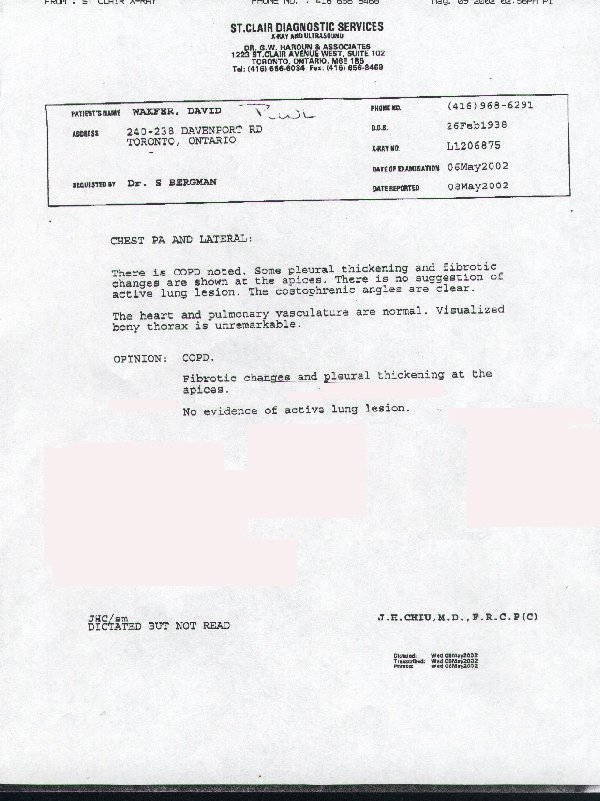 How To Write Normal Chest X Ray Report