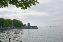 Part of Bregenz shoreline of Bodensee
