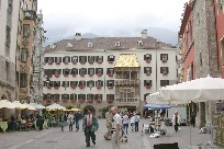 Regal hotel in old Innsbruck