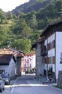 Main village road through Enego