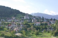 Hillside homes in Enego Italy