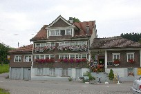 Swiss balconey & flower boxes near Appenzill 