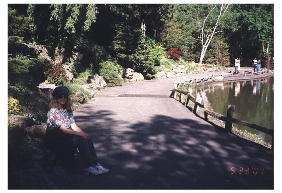 Kitty at Edwards Garden