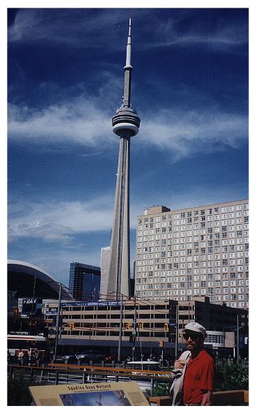 Tom and CN Tower