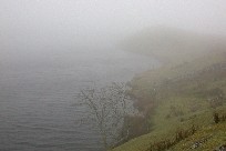Mist blankets reservoir