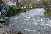 Beddgelert's two rivers