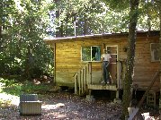 Cleaning off the porch finishes the job