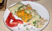 A serving of Oven Baked Tuna Fritata
