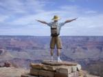 To fly like a bird over the Grand Canyon