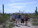 Our hiking group - Oli, Paul, Jack, Lindsey, Emily - as photo'd by Kitty