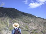 Eventually after more switchbacks the trail gets to top