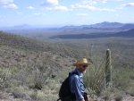 Santa Rosa Mountains in the distance and maybe even the Comobari Mountains at the extreme