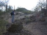 Different rock formation and lichen too